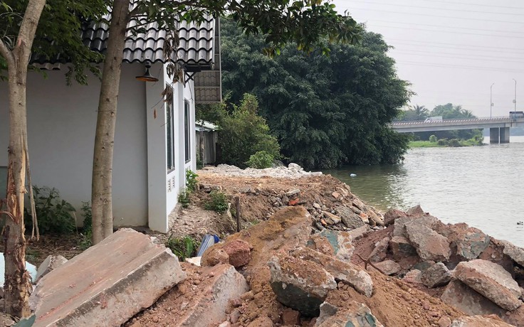 Giao cho TP.Biên Hòa xử lý đoạn sông Đồng Nai bị sạt lở