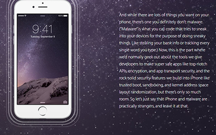Apple tung chiến dịch quảng cáo: Vì sao nên chọn iPhone?