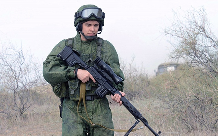 ‘Chiến binh’, quân phục thông minh của lính Nga
