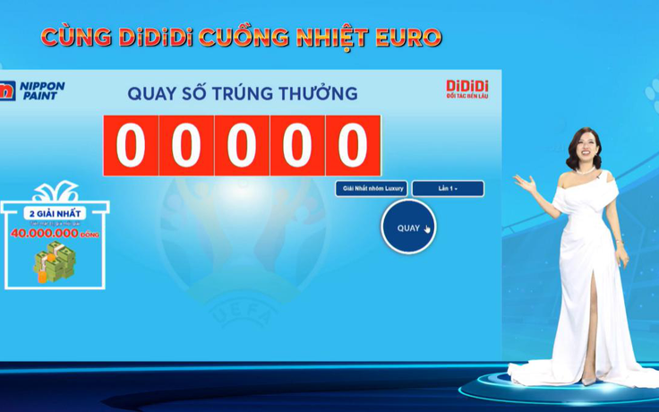 Nippon Paint công bố kết quả quay số trúng thưởng cho thầu thợ sơn