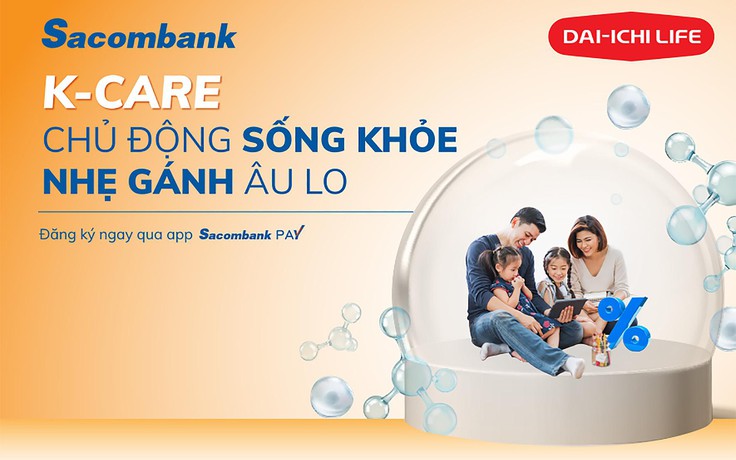 Sacombank và Dai-ichi Life ra mắt sản phẩm bảo hiểm ung thư trên ứng dụng Sacombank Pay