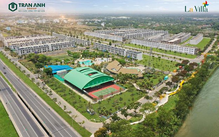 La Villa Green City: Nhà phố ven sông - Sống xanh an lành