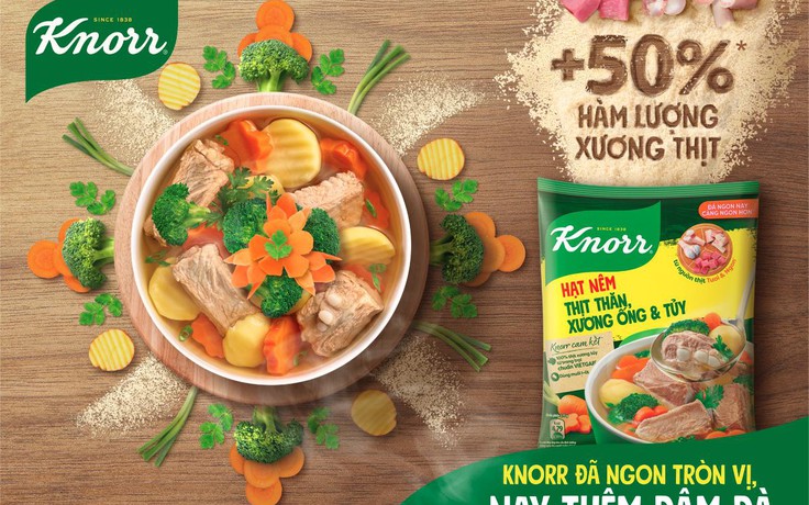 Đổi mới của Knorr sau 2 thập kỷ phát triển cùng Bếp Việt