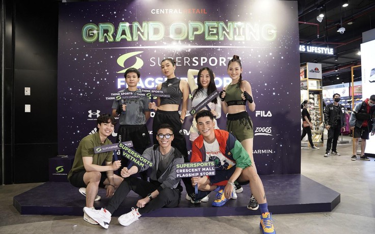 Supersports Việt Nam khai trương cửa hàng lớn nhất hệ thống tại Crescent Mall