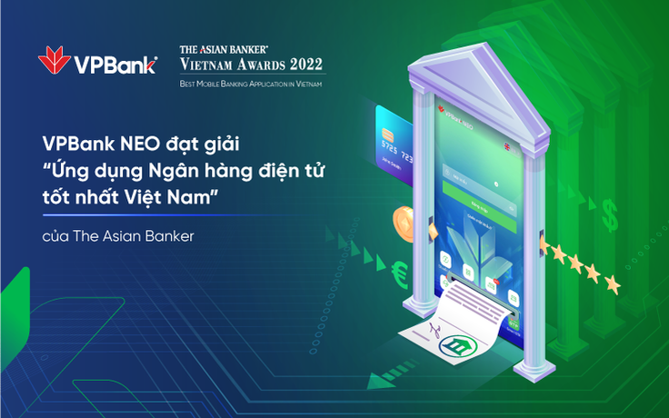 VPBank NEO đạt giải ứng dụng ngân hàng điện tử tốt nhất Việt Nam