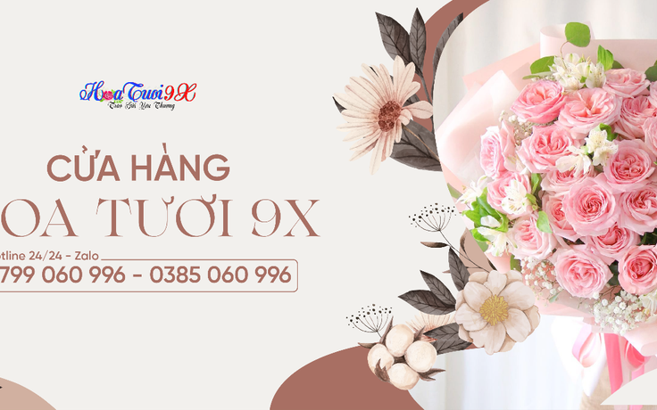 Cửa hàng Hoa Tươi 9x - Địa chỉ đặt hoa khai trương giá rẻ tại TP.HCM