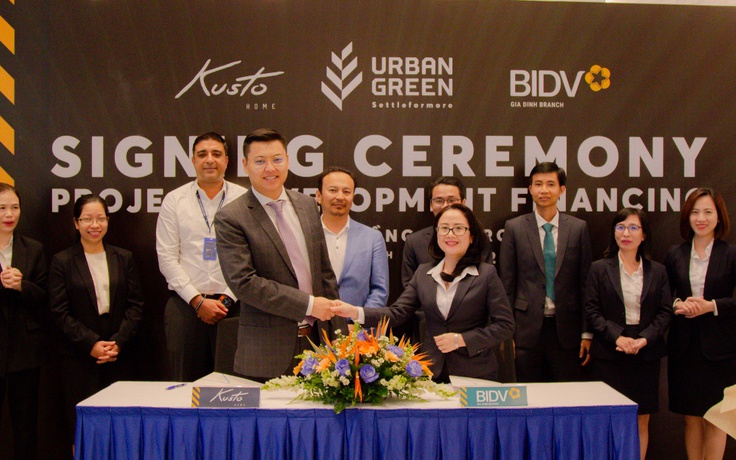 Kusto Home và BIDV - Chi nhánh Gia Định ký kết tài trợ Dự án Urban Green