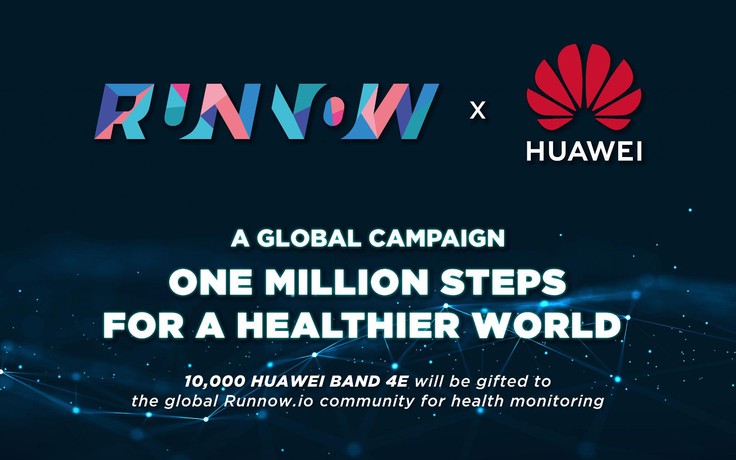 Runnow.io đồng hành cùng Huawei: Thúc đẩy rèn luyện sức khỏe bằng giải pháp công nghệ