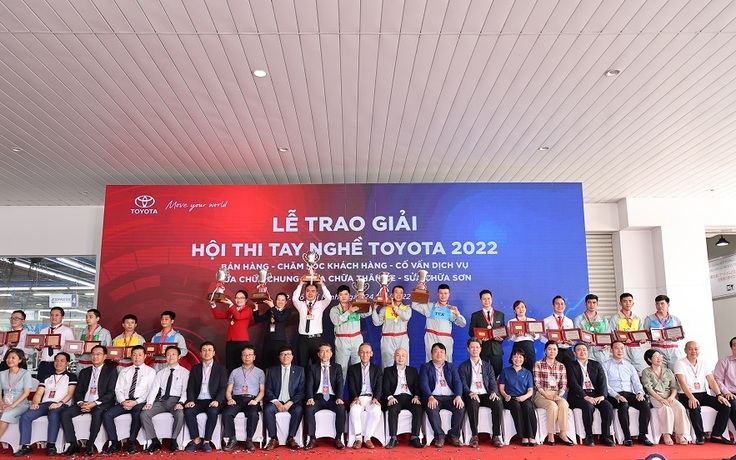 Hội thi tay nghề Toyota 2022 quay trở lại sau 2 năm