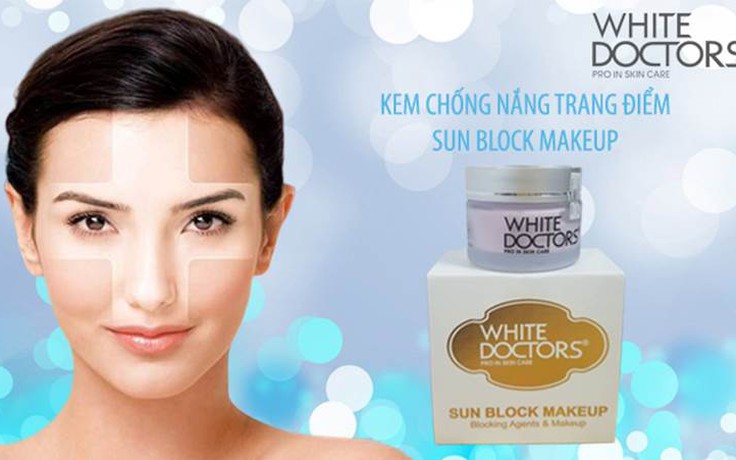 Diện kiến “phiên bản màu hồng” của kem chống nắng trang điểm Sun Block Makeup White Doctors