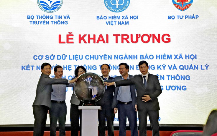 Khai trương cơ sở dữ liệu chuyên ngành BHXH