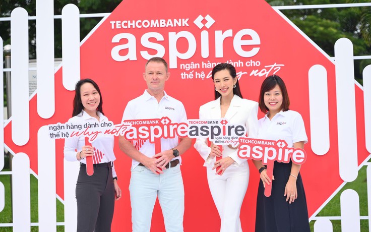 Ra mắt Techcombank Aspire: Ngân hàng dành cho thế hệ trẻ Việt