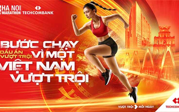 Không khí sôi động của sự kiện khởi động Giải Hà Nội Marathon Techcombank lần đầu tiên!