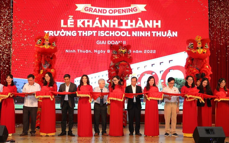 Khánh thành Trường iSchool Ninh Thuận giai đoạn 2