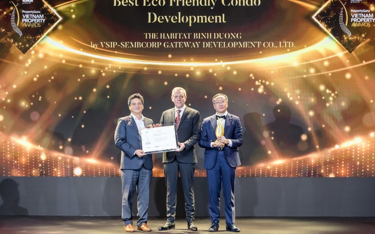 The Habitat Binh Duong tiếp tục được vinh danh tại Vietnam Property Awards 2022