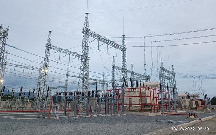 Hoàn thành Dự án trạm biến áp 220 kV Cam Ranh
