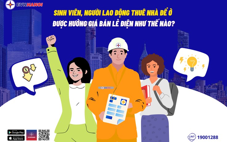 EVNHANOI hướng dẫn cách tính tiền cho người thuê nhà để ở