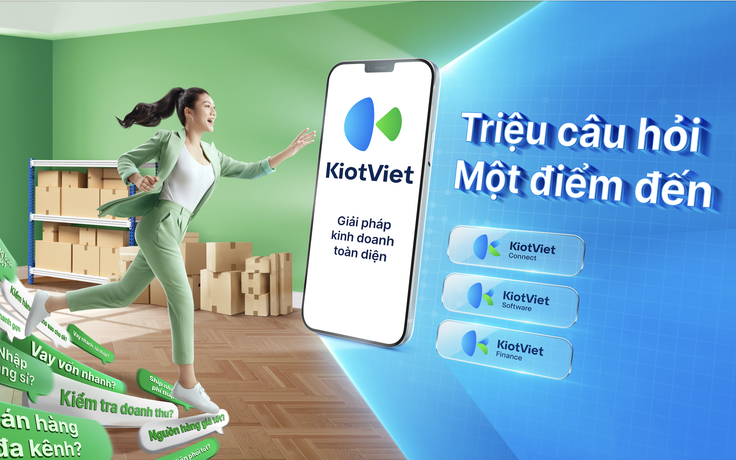 KiotViet mang đến giải pháp kinh doanh toàn diện đầu tiên cho tiểu thương khắp Việt Nam