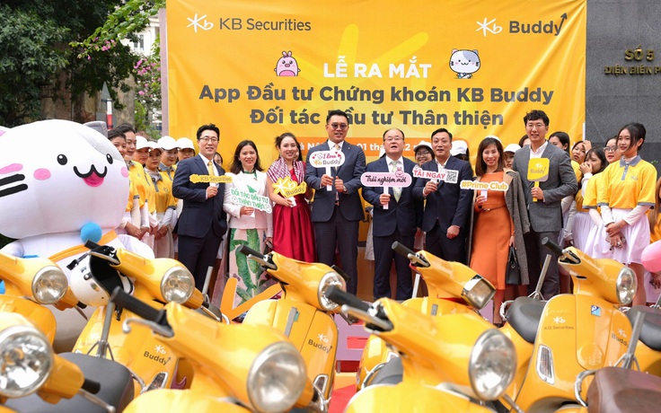 Ra mắt Ứng dụng Đầu tư Chứng khoán KB Buddy dành cho Nhà đầu tư mới