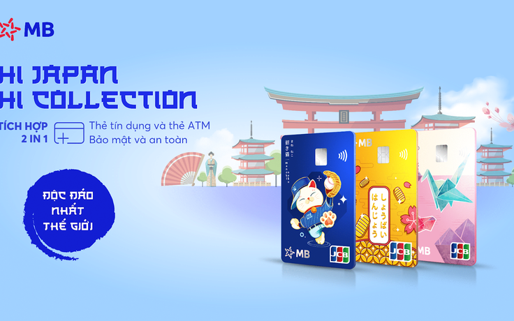 Thẻ MB Hi JCB Collection tích hợp ATM và tín dụng làm Gen Z ‘mê mẩn’