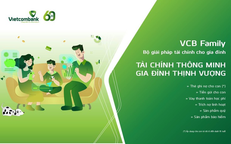 Vietcombank tung ra thị trường bộ giải pháp tài chính thông minh cho gia đình