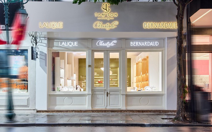 Tam Son Living Hanoi Boutique: Ngôi nhà mới của thương hiệu pha lê Lalique