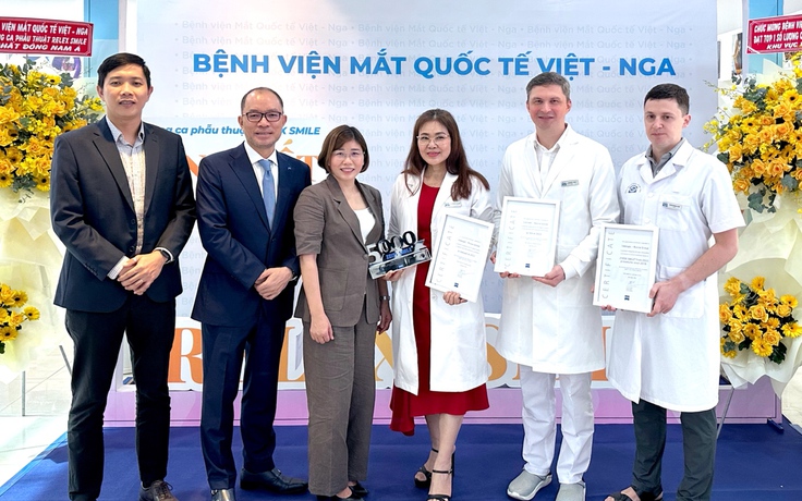 Bệnh viện Mắt Quốc tế Việt - Nga nhận Giải thưởng Đông Nam Á về ReLEx Smile