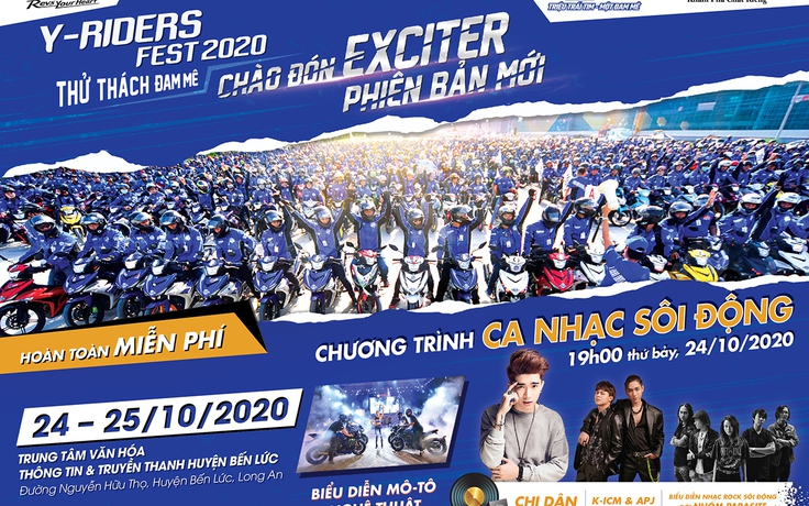 Y-Riders Fest - Sự kiện lớn dành tặng các tín đồ yêu tốc độ của Yamaha