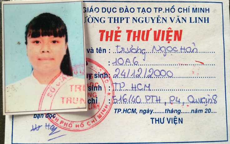 Thiếu nữ Sài Gòn mất tích 8 tháng từ buổi chiều tan trường