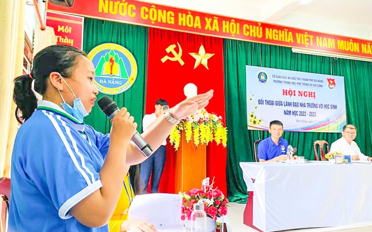 Lắng nghe học sinh nói để xây dựng môi trường học đường thân thiện