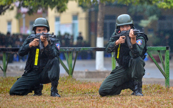 'Đột nhập' lò huấn luyện 'nóng' nhất của Bộ Công an ngày mưa rét 14 độ