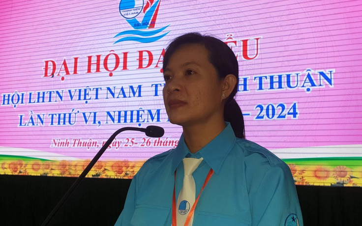 Chị Phạm Thị Thanh Hường giữ chức Chủ tịch Hội LHTN tỉnh Ninh Thuận