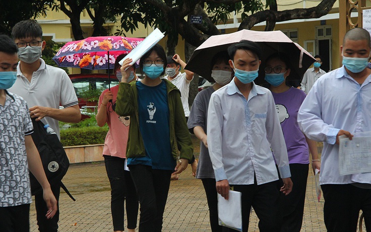 Nghệ An, Hà Tĩnh gửi thí sinh đến Bắc Giang thi tốt nghiệp THPT đợt 2