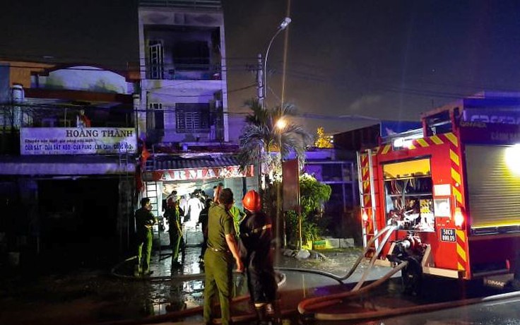TP.HCM: Cháy nhà trong đêm ở Thủ Đức, hai nữ sinh viên kịp thoát thân