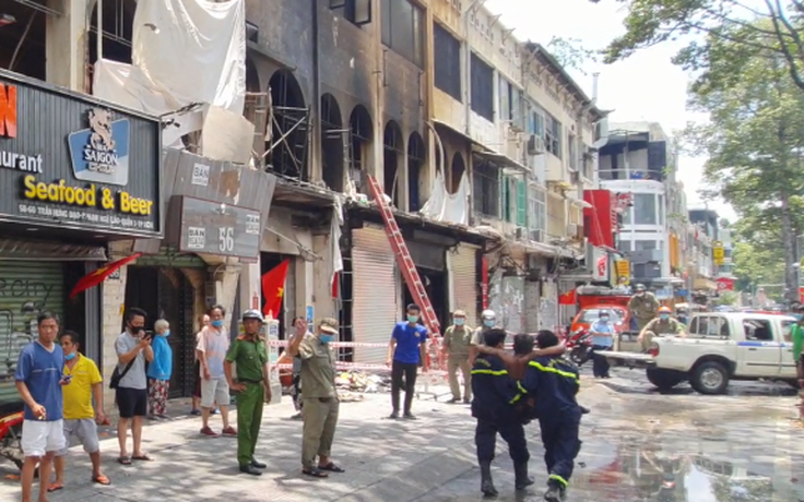 Cháy dãy nhà đường Trần Hưng Đạo, TP.HCM: Sai phạm đến đâu, xử lý đến đó