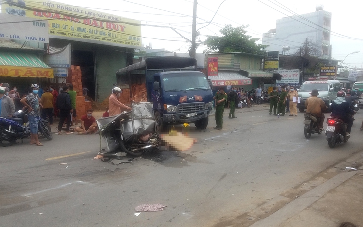 TP.HCM: Tai nạn lúc sáng sớm làm 1 người tử vong