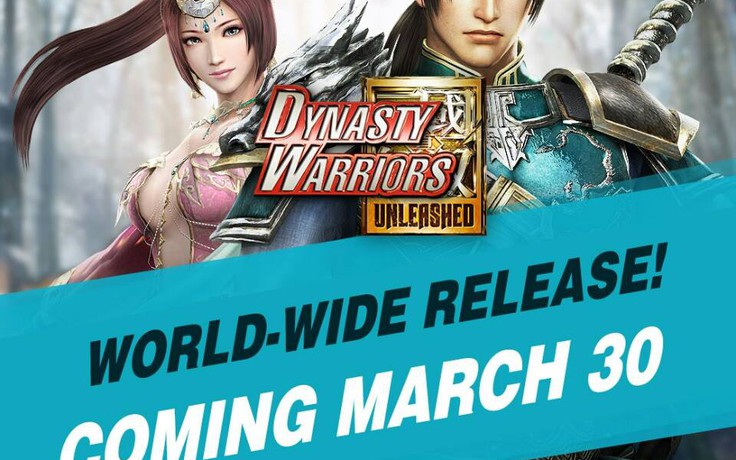 Game thủ Việt sẽ được chơi Dynasty Warriors: Unleashed vào cuối tháng 3