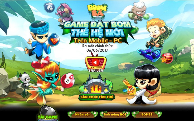 Game đặt bom của người Việt ấn định ra mắt chính thức