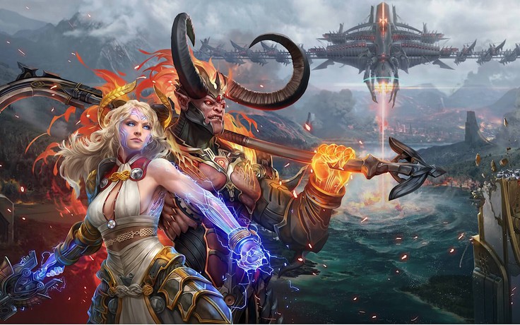 Bom tấn Skyforge chạy theo trào lưu sinh tồn