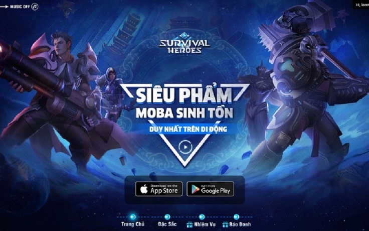 Survival Heroes ấn định ngày ra mắt