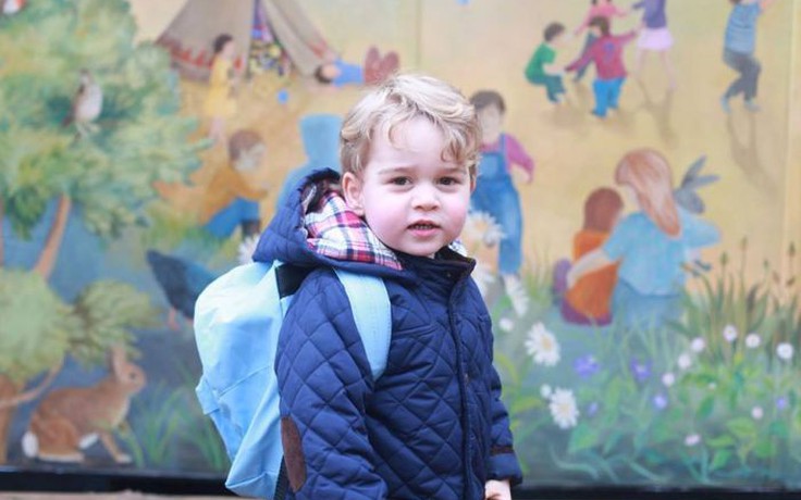Hoàng tử bé nước Anh ngày đầu đi học