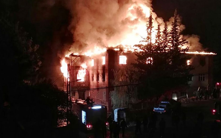 Thổ Nhĩ Kỳ: Cháy ký túc xá, 11 nữ sinh và 1 giáo viên thiệt mạng
