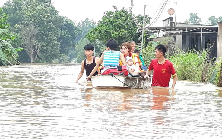 2 huyện ở Đồng Nai bị ngập nặng, Thủy điện Trị An vô can