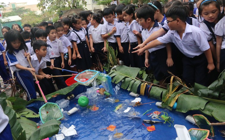 Hội đồng đội T.Ư tổng kết chương trình 'Mizuiku - em yêu nước sạch'