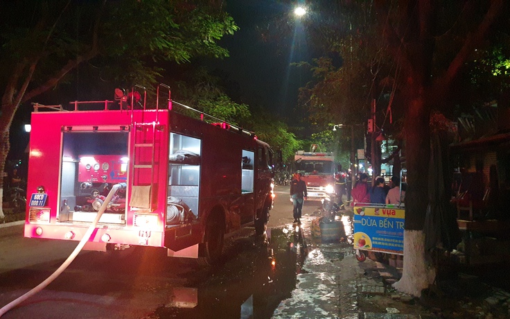Đồng Nai: Kịp thời dập tắt đám cháy ở chợ Biên Hòa