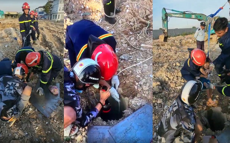 Đồng Nai: Cứu thành công bé gái 5 tuổi rơi xuống hố cọc nhồi bê tông sâu 15 m