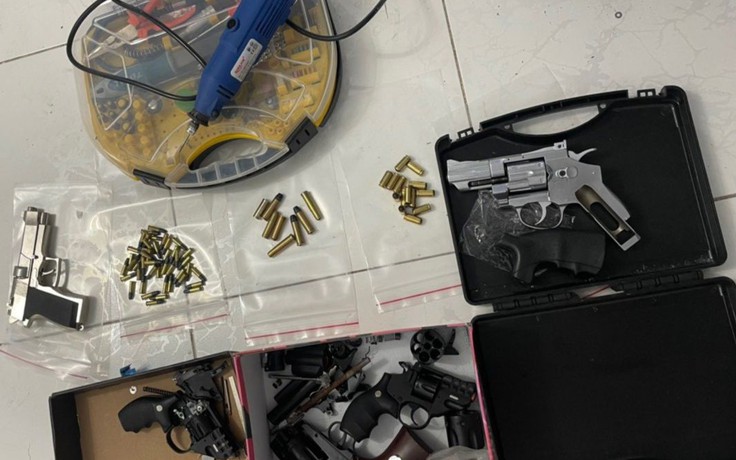 Đồng Nai: Triệt phá đường dây mua bán ma túy, thu giữ 6 khẩu súng