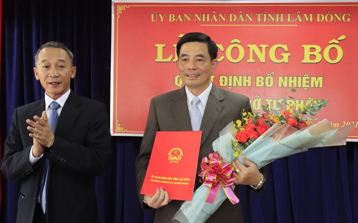 Ông Nguyễn Quang Tuyến giữ chức Giám đốc Sở Tư pháp Lâm Đồng