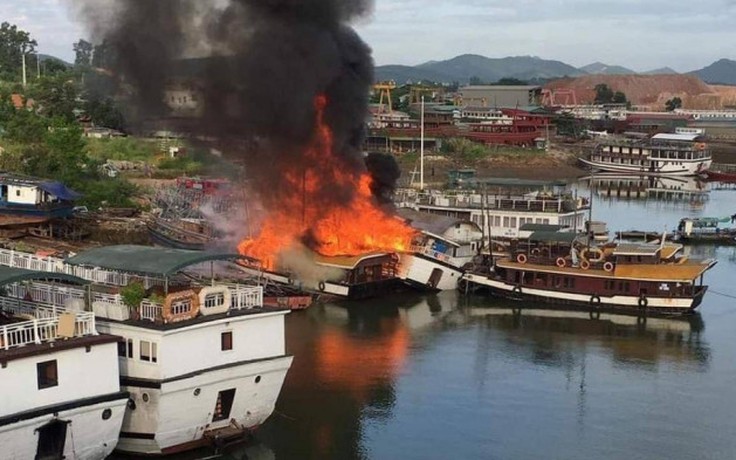 Quảng Ninh: Xưởng sửa chữa tàu xảy ra cháy lớn hoạt động không phép