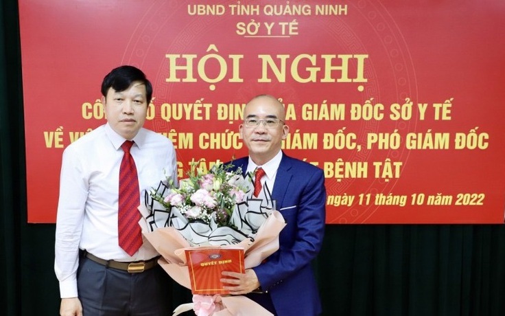 Ông Vũ Quyết Thắng làm giám đốc CDC Quảng Ninh, thay ông Ninh Văn Chủ